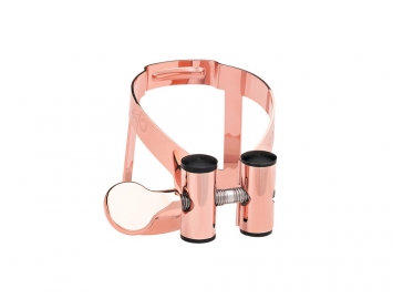 Limited Edition Vandoren M|O Ligature for Eb Alto Sax in Pink Gold Plate